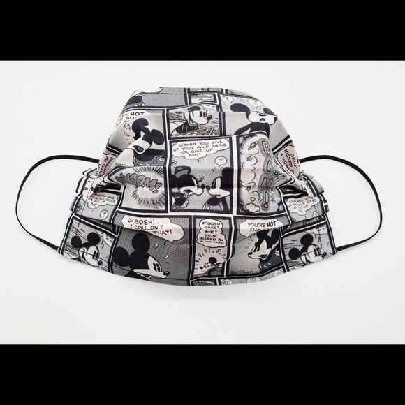 ADULT Disney MICKEY MOUSE / MINNIE MOUSE Face Mask - Picture 5 of 16